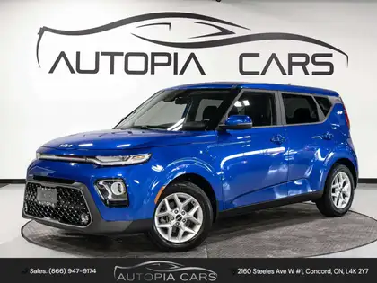 Blue 2022 Kia Soul SUV / Crossover Front-Wheel Drive Automatic