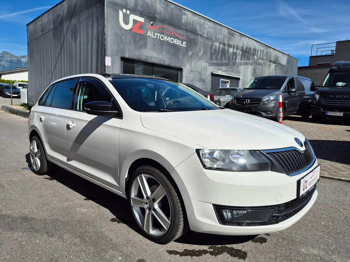 Skoda Rapid/Spaceback *** Frisch Vorgeführt *** Ambition Weiß - 1
