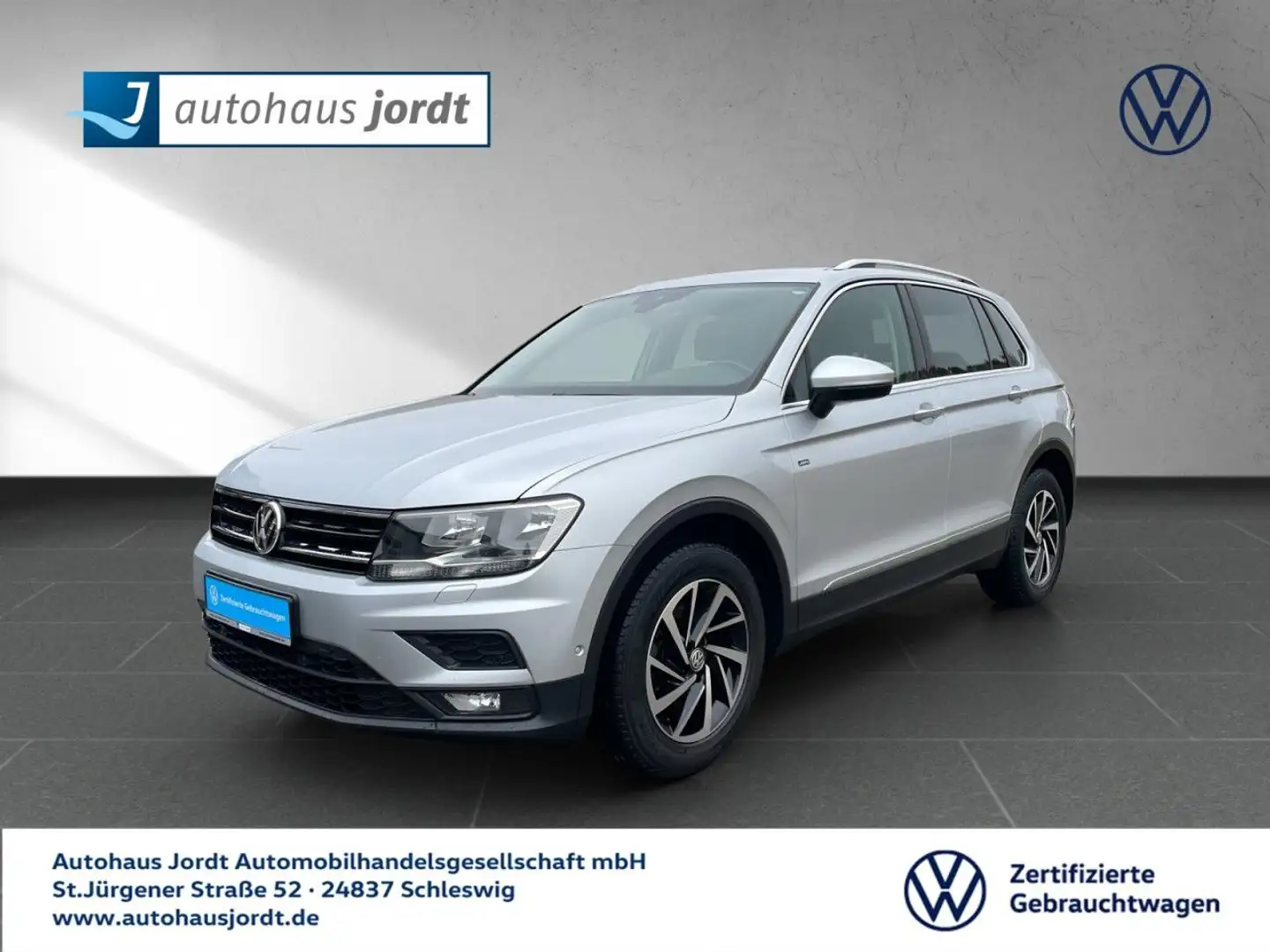 Volkswagen Tiguan 2.0 TDI DPF JOIN DSG ACC AHK EPH RFK SHZ Silber - 1