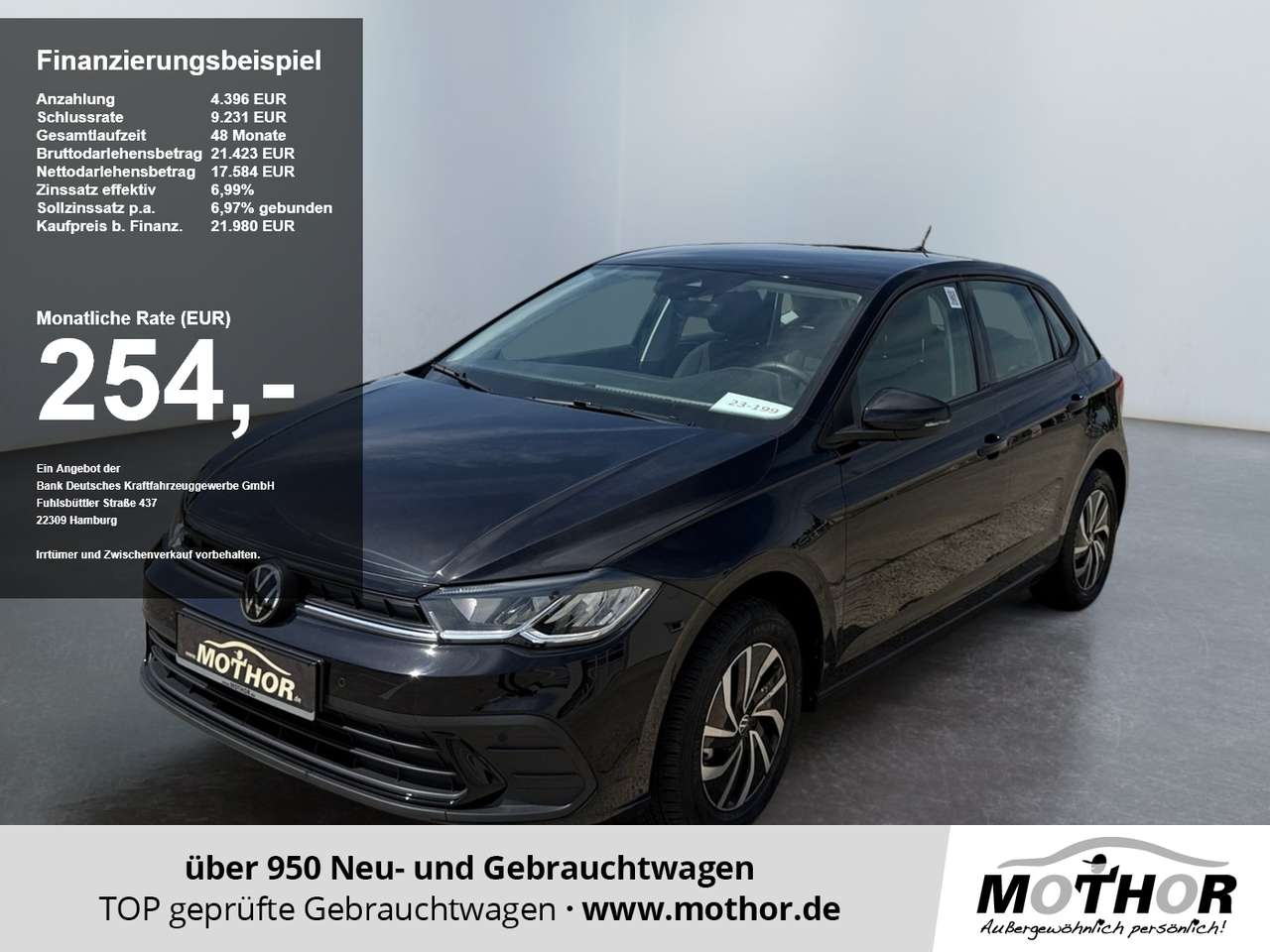 Volkswagen Polo 2025 — VI Life 1.0 TSI DSG Kamera Ganzjahresreifen