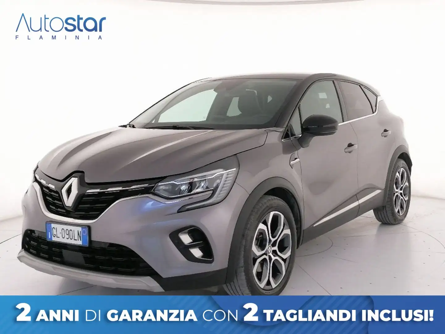 Renault Captur 1.6 E-Tech hybrid Techno Fast Track 145cv auto Grigio - 1