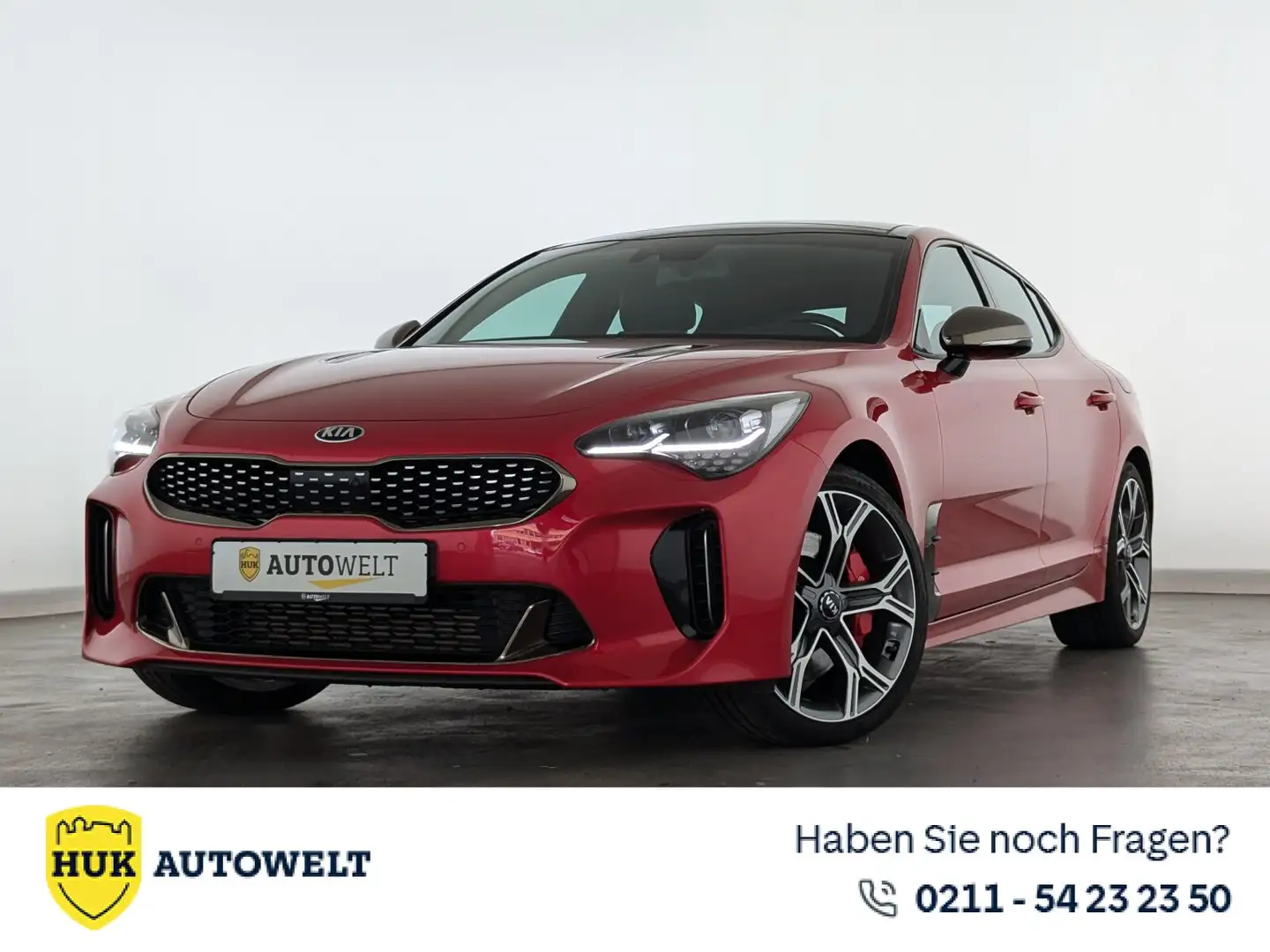 Kia Stinger Stinger 3.3 V6 T-GDI 4WD GT LEDER+LED+NAVI+GSD+ Rot - 1