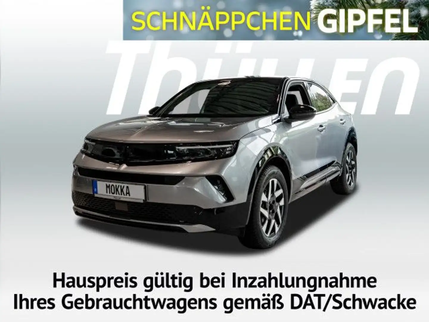 Opel Mokka , GS 1,2 DCT Klima Einparkhilfe el. Fenster Šedá - 1