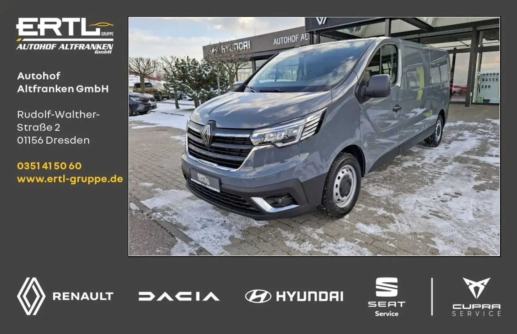 Renault Trafic Blue dCi 130 L2H1 Komfort Grau - 1