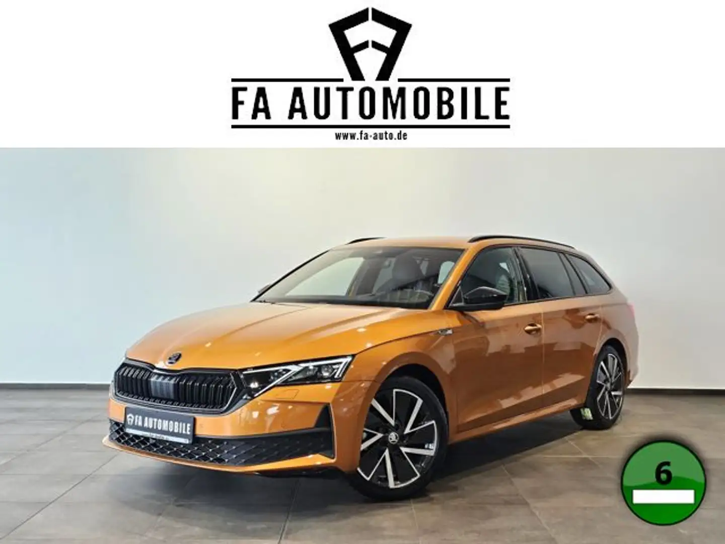 Skoda Octavia 2.0 TDI Sportline Matrix Virtual HuD 18" Orange - 1