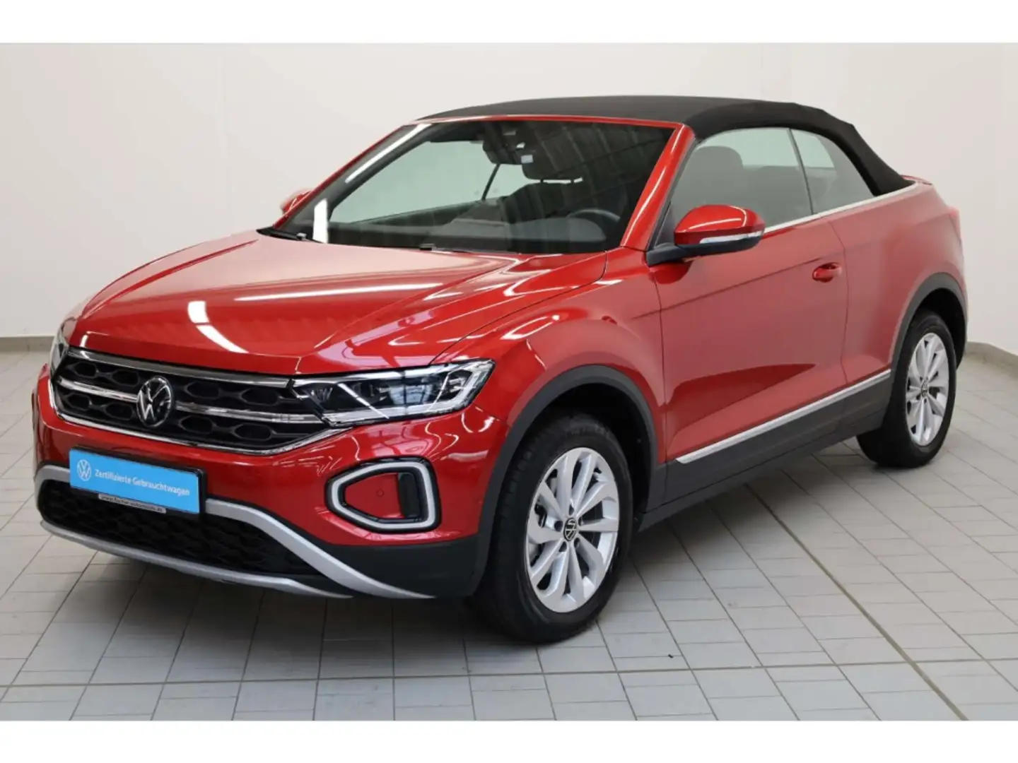 Volkswagen T-Roc Cabriolet 1.0 TSI Style 6-Gg. LED/SH/Klima Rot - 2