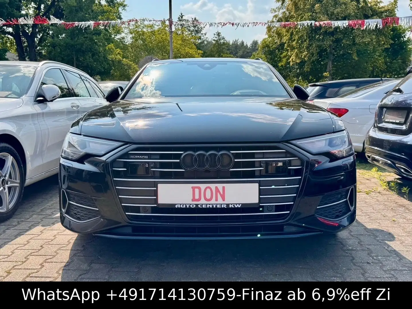 Audi A6 Avant 50 TDI quattro sport-NAVI-TEMP-ASSIS- Schwarz - 2