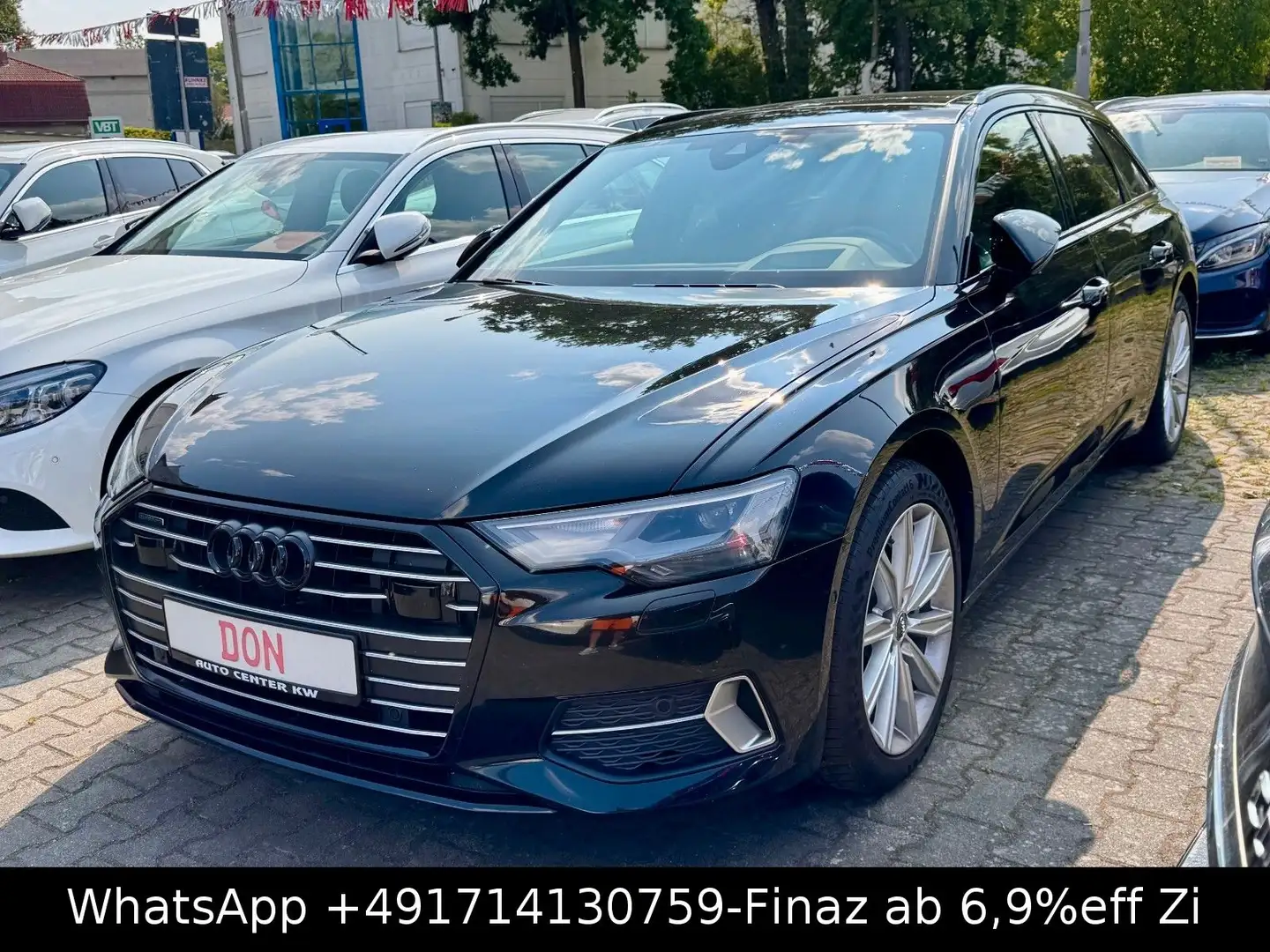 Audi A6 Avant 50 TDI quattro sport-NAVI-TEMP-ASSIS- Schwarz - 1