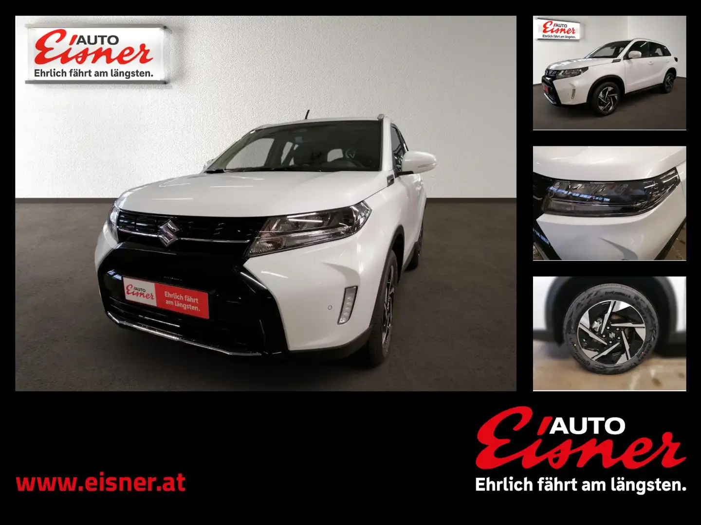 Suzuki Vitara 1.4 GLX HYBRID Navigation, Rückfahrkamera Weiß - 1