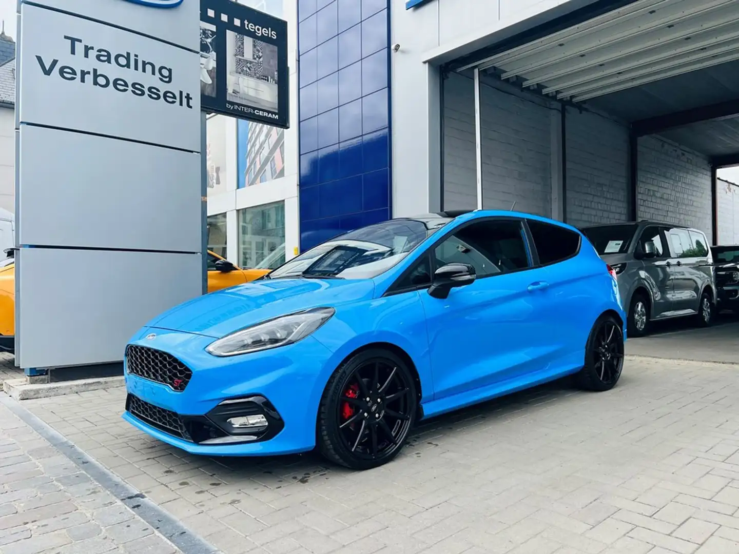 Ford Fiesta VERKOCHT - SOLD - VENDU Bleu - 1