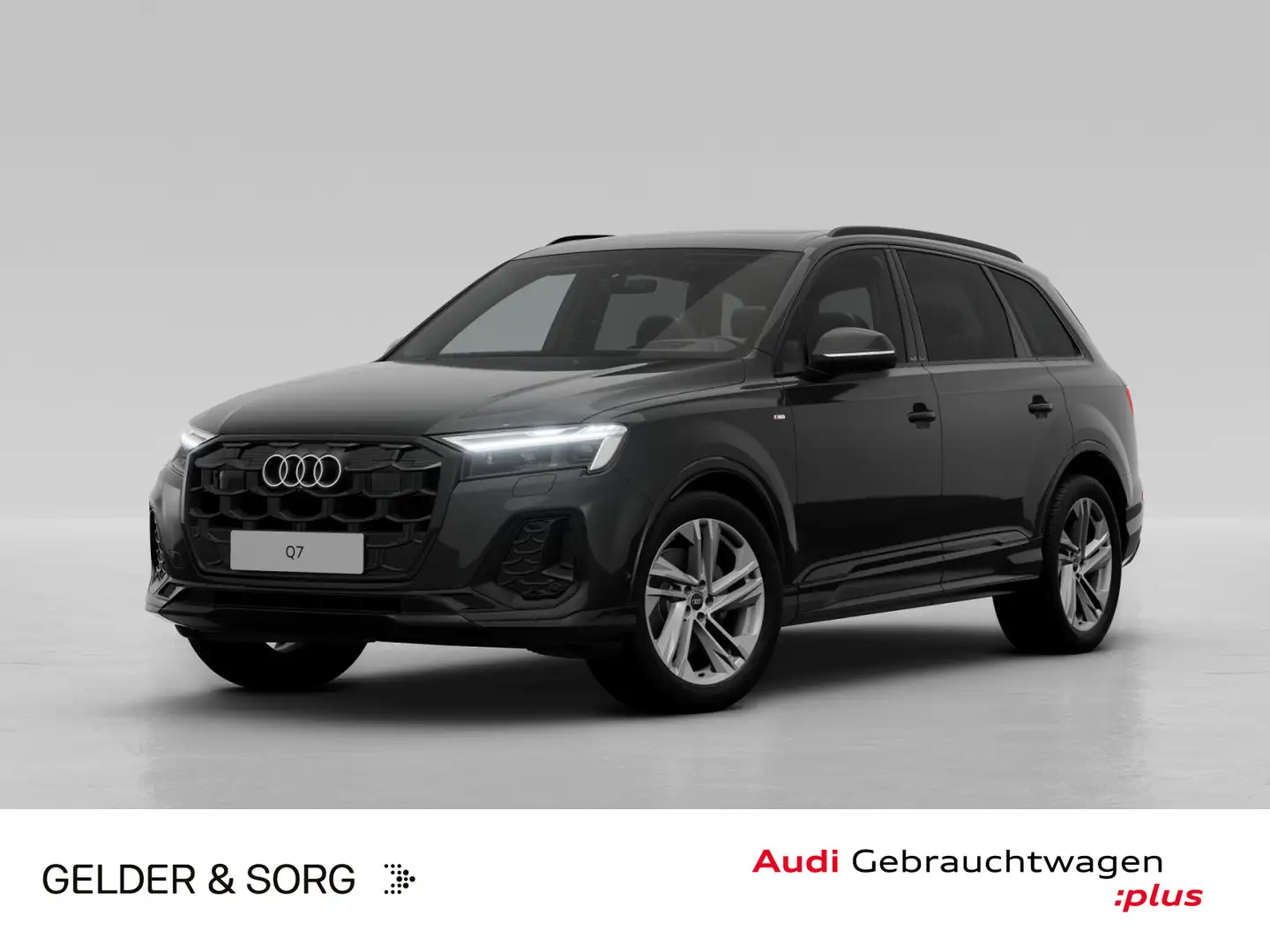 Audi Q7 50 TDI quattro S line AHK*Matrix*360°*Air*HuD Schwarz - 1