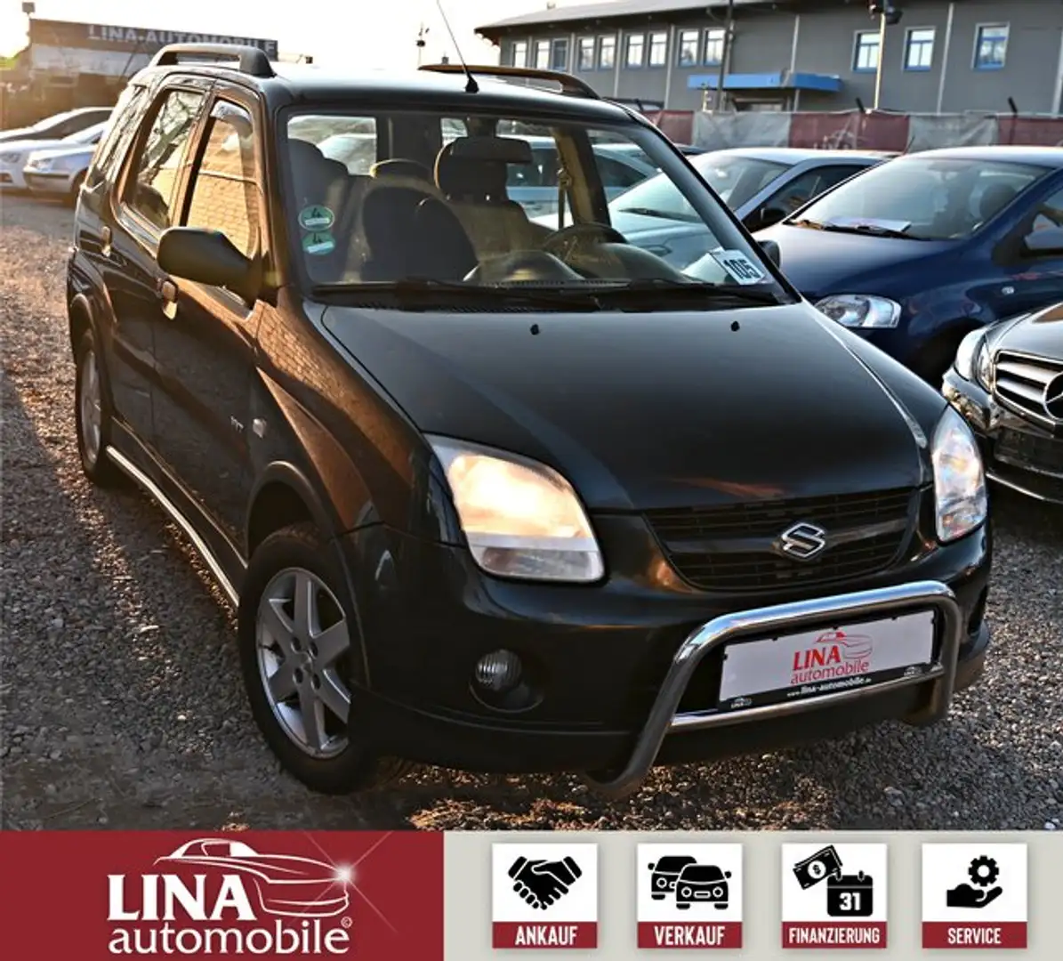 Suzuki Ignis X-25 2.HAND*KLIMA*BLUETOOTH*AHK*SERVO*99Ps Negro - 1