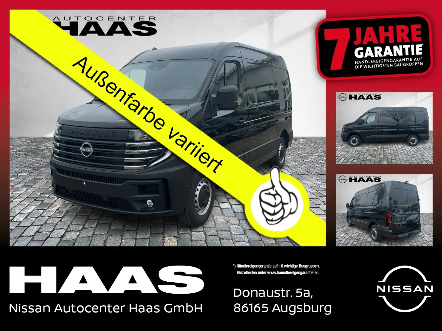 Nissan Interstar Kastenwagen L2H2 3.5t FWD Außenfarbe var Bianco - 1