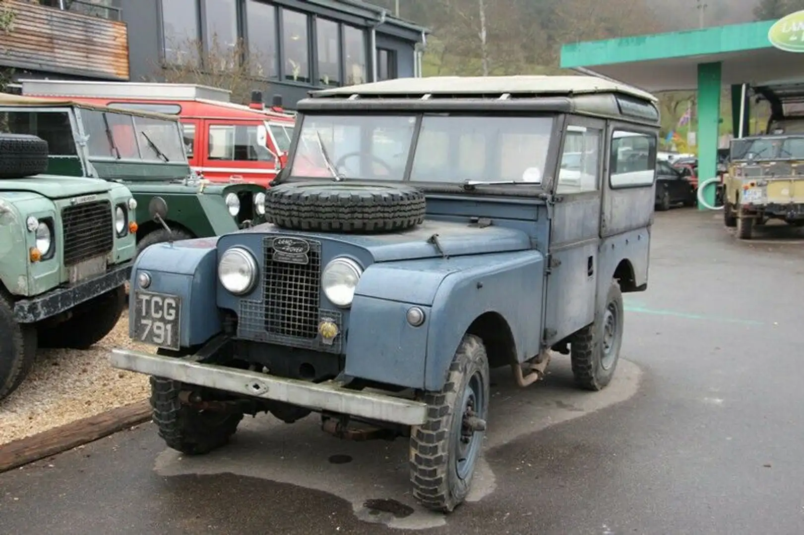 Land Rover Series 88 Station Wagon Albastru - 2