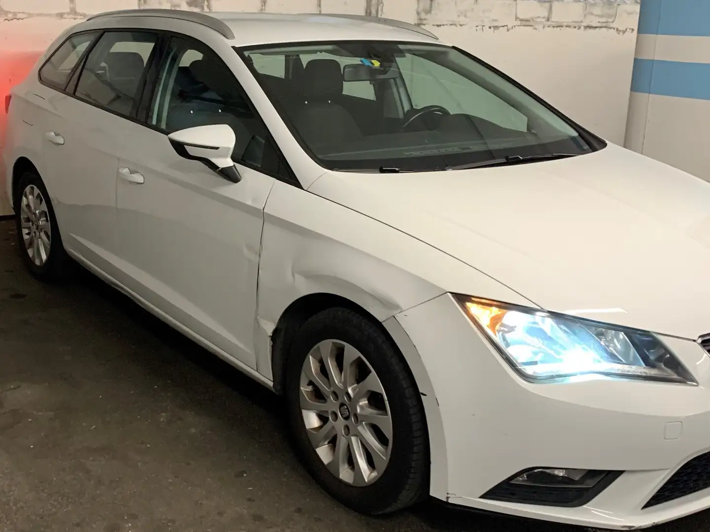 SEAT Leon Leon III 2013 ST ST 1.6 tdi cr Business High s Bianco - 2