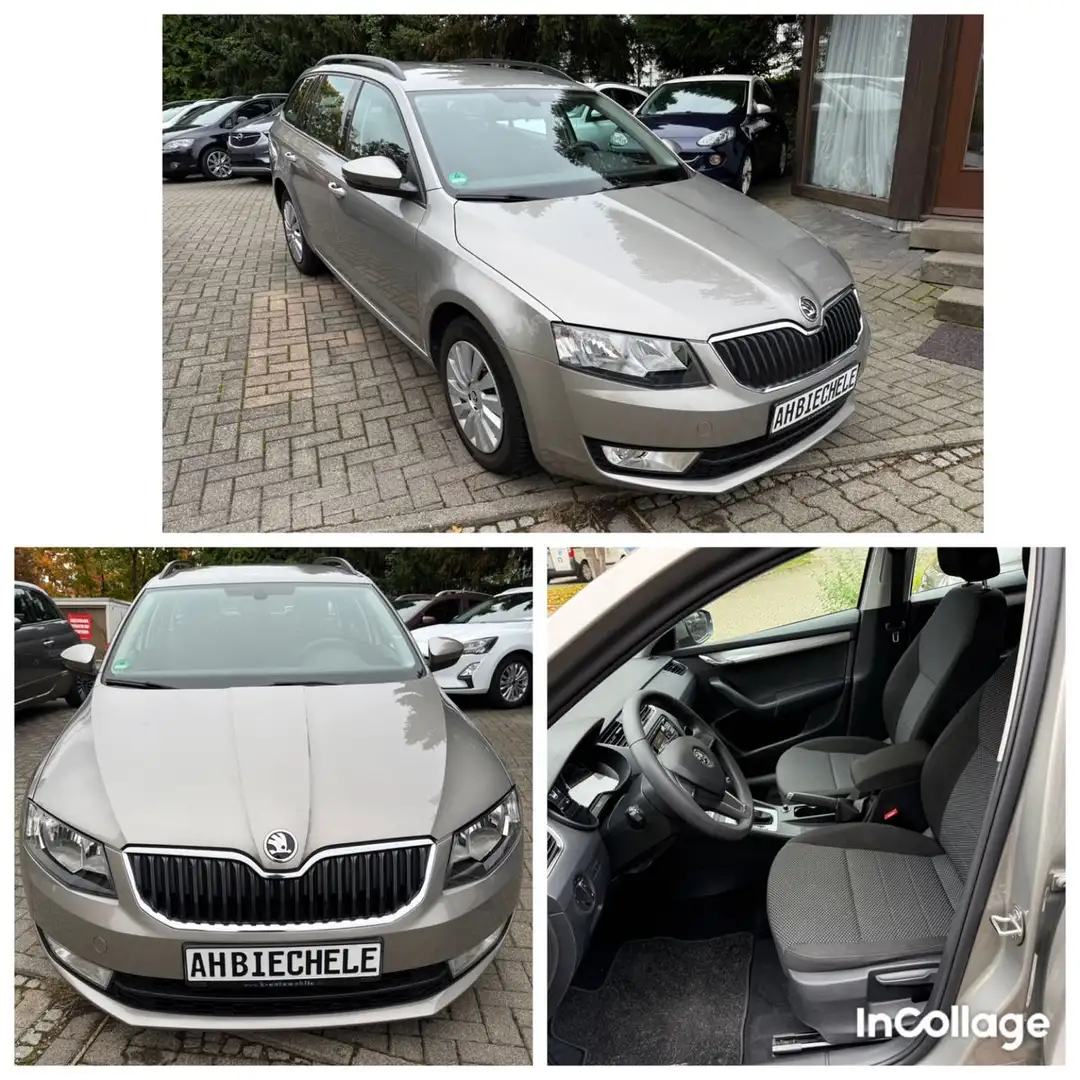 Skoda Octavia Combi Solution Autom 1 Hand Beige - 1