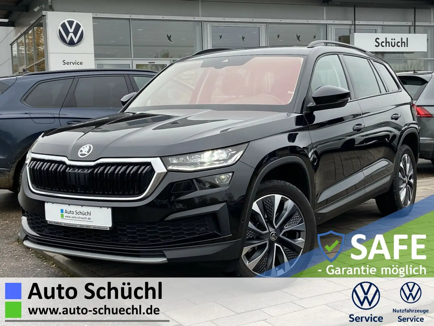 Skoda Kodiaq 2.0 TSI DSG 4x4 AHK+19"+NAVI-COLUMBUS+STA Schwarz - 1