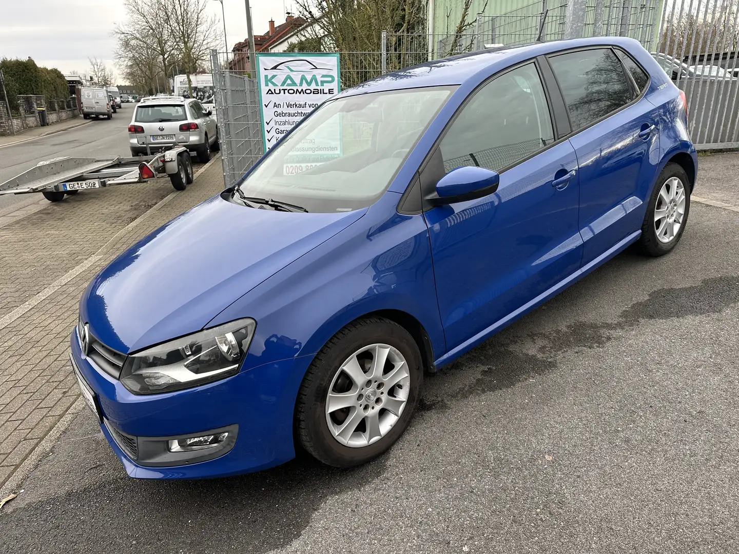 Volkswagen Polo Team **Klima*SHZ*PDC*Tempomat*TÜV NEU* Blauw - 1