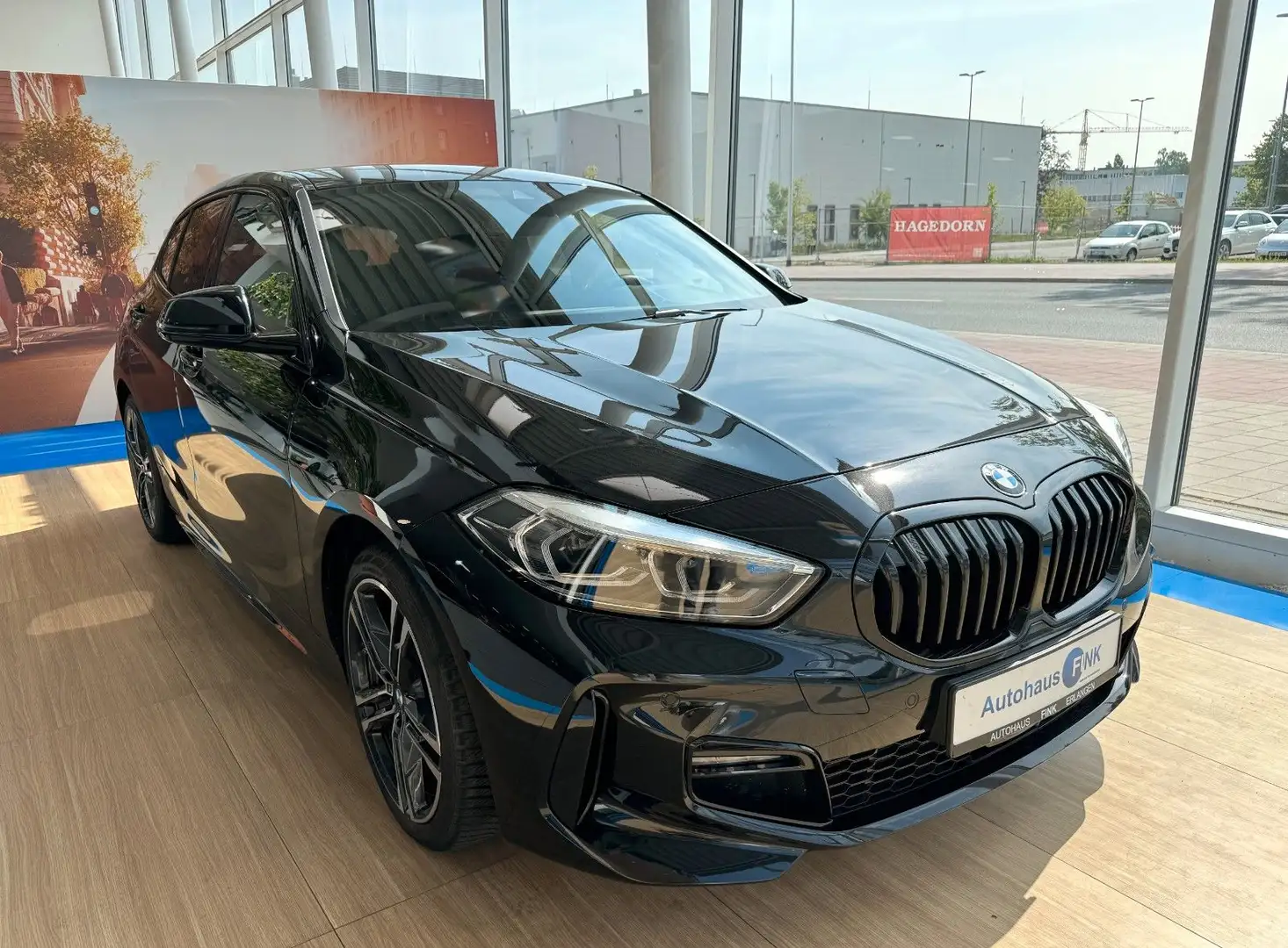BMW 120 i M Sport LC.Pro Kamera Keyl. LHZ H&K ACC LED Negro - 1