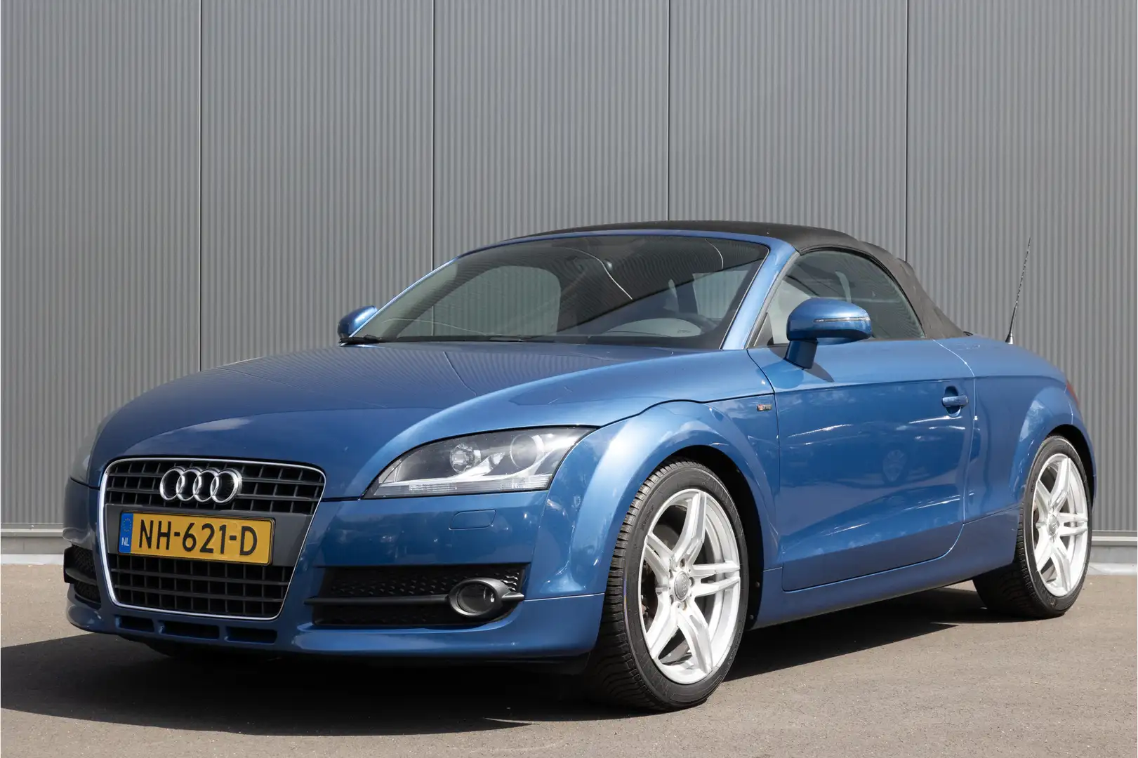 Audi TT Roadster 1.8 TFSI | 2X S-LINE | LEER | NAVI | LMV Blauw - 2