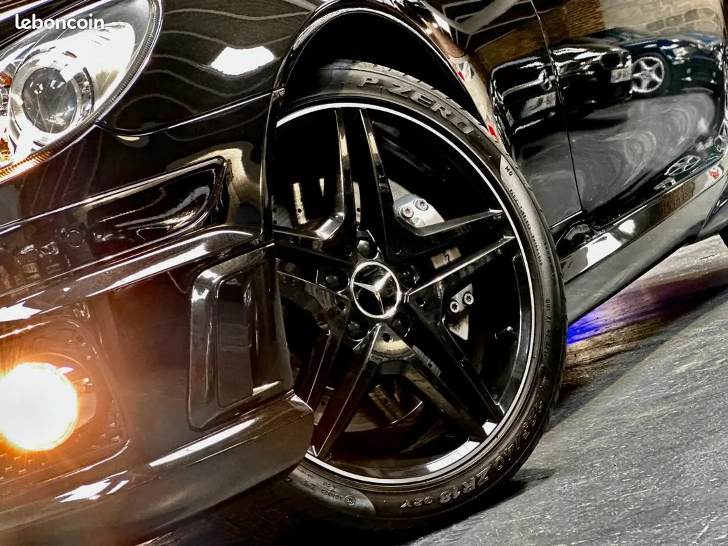 Mercedes-Benz SLK Classe 55 AMG V8 5,4L 360 ch Régulateur, Bluetooth, Harman Kardon Historique d’entretien Mercedes État exceptionnel Negru - 2