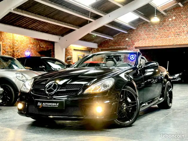 Mercedes-Benz SLK Classe 55 AMG V8 5,4L 360 ch Régulateur, Bluetooth, Harman Kardon Historique d’entretien Mercedes État exceptionnel