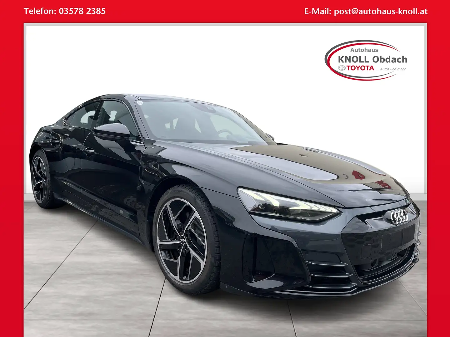 Audi e-tron GT basis quattro Schwarz - 1