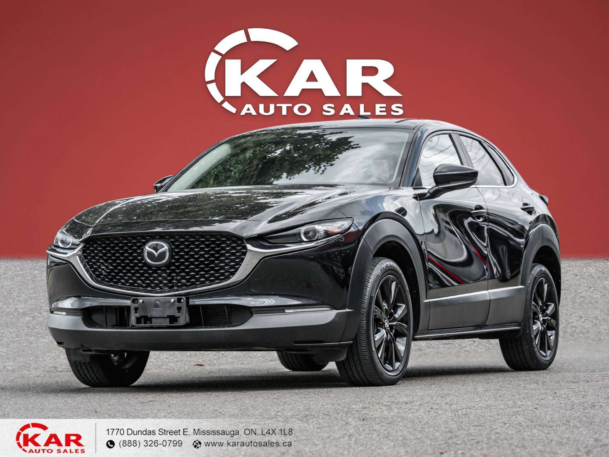 Black 2021 Mazda CX-30 SUV / Crossover All-Wheel Drive Automatic