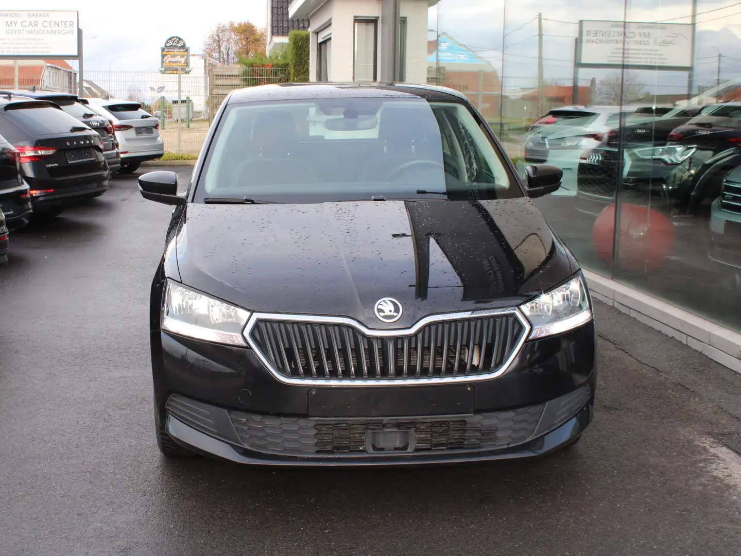 Skoda Fabia Fabia 1.0 TSI Ambition-APP CONNECT-AIRCO-BLUETOOTH Noir - 2