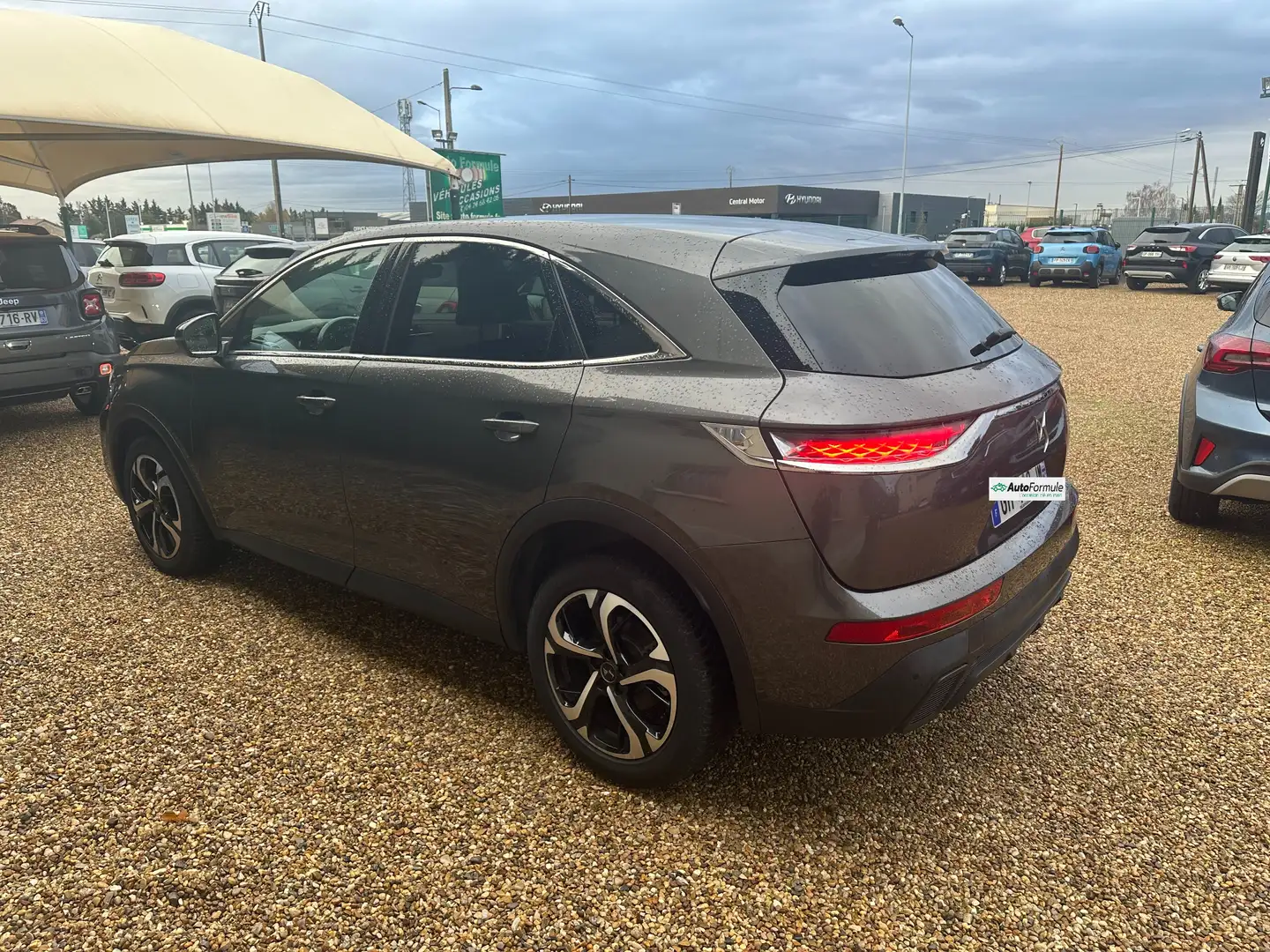 DS Automobiles DS 7 Crossback 1.5 BlueHDI 130ch Business Boite auto 2022 Gris - 2
