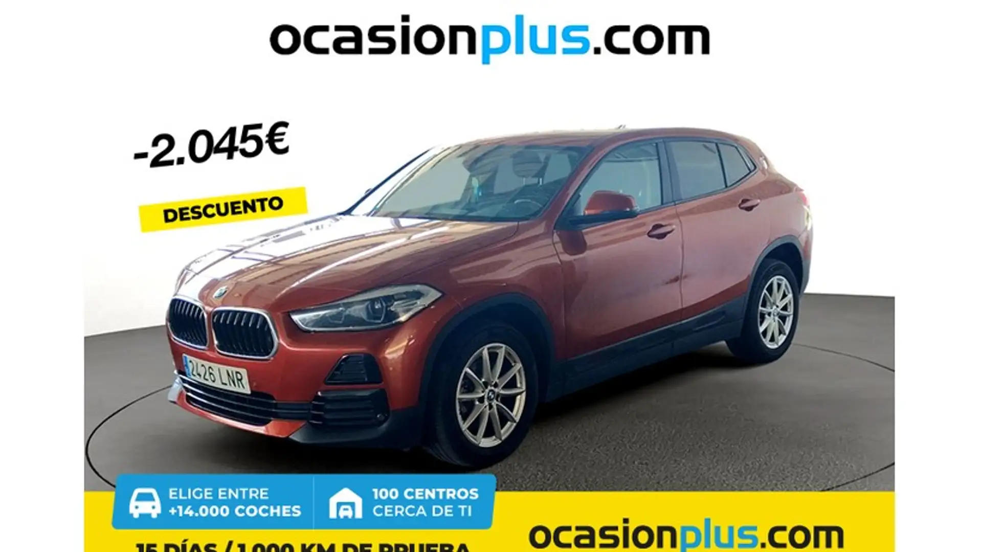 BMW X2 sDrive 18dA Business Naranja - 1
