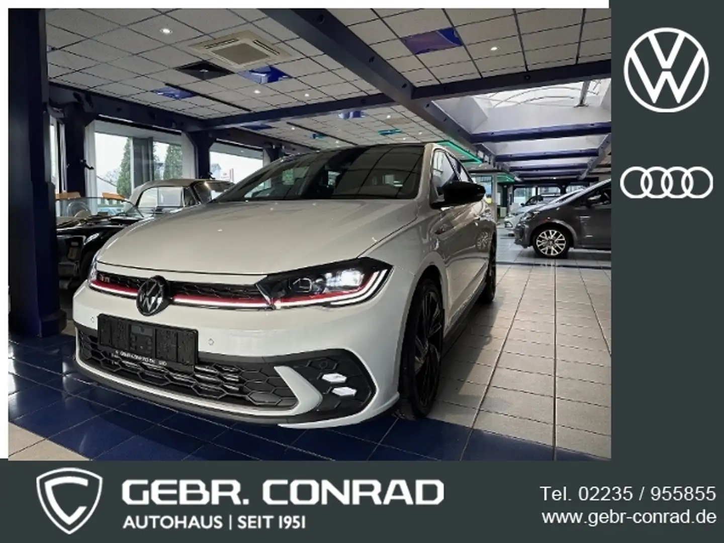 Volkswagen Polo GTI "Edition 25" DSG, NP: 41.763 € Wit - 1