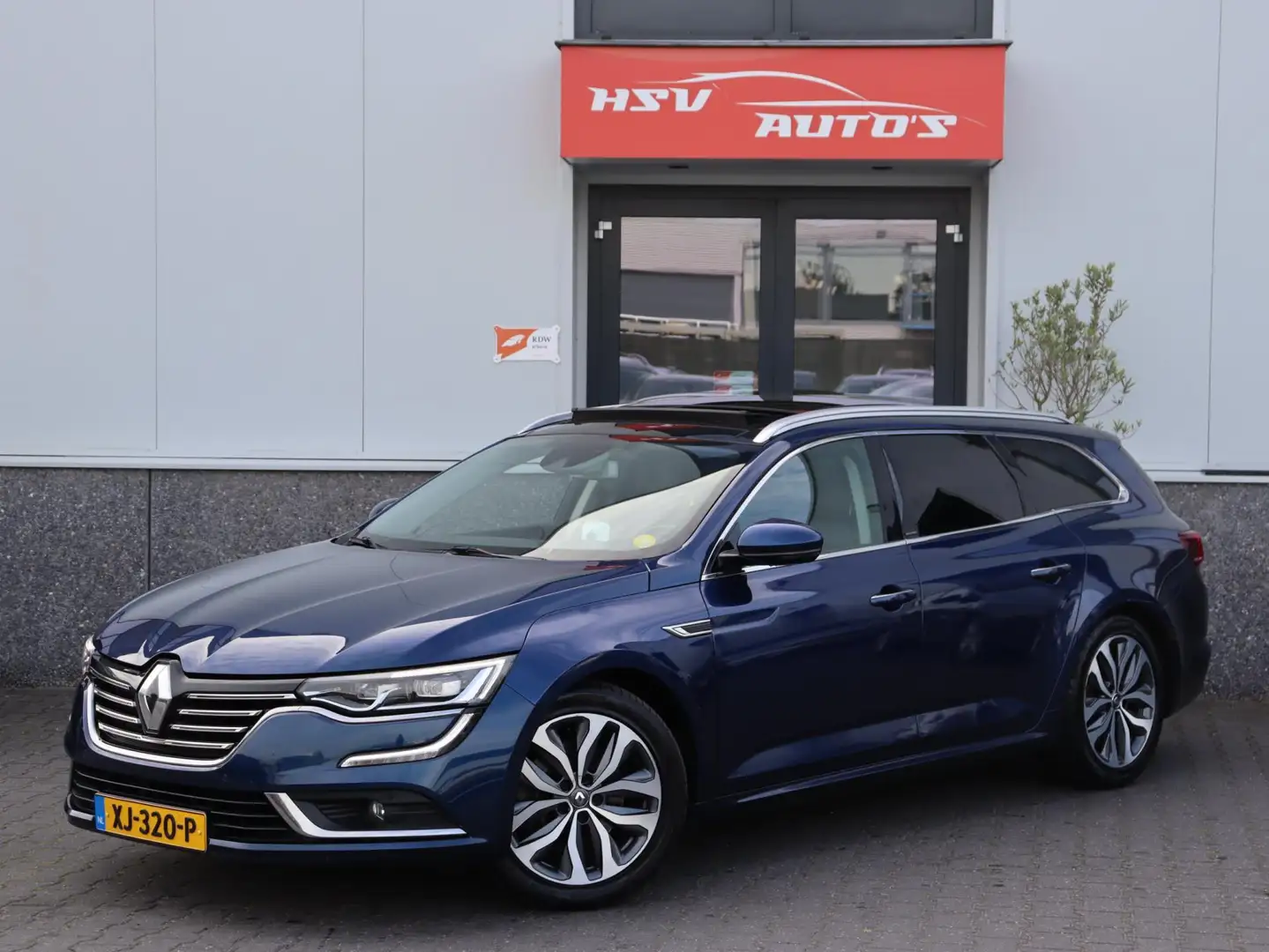 Renault Talisman Estate 1.6 dCi Intens navi PANODAK airco Bleu - 1