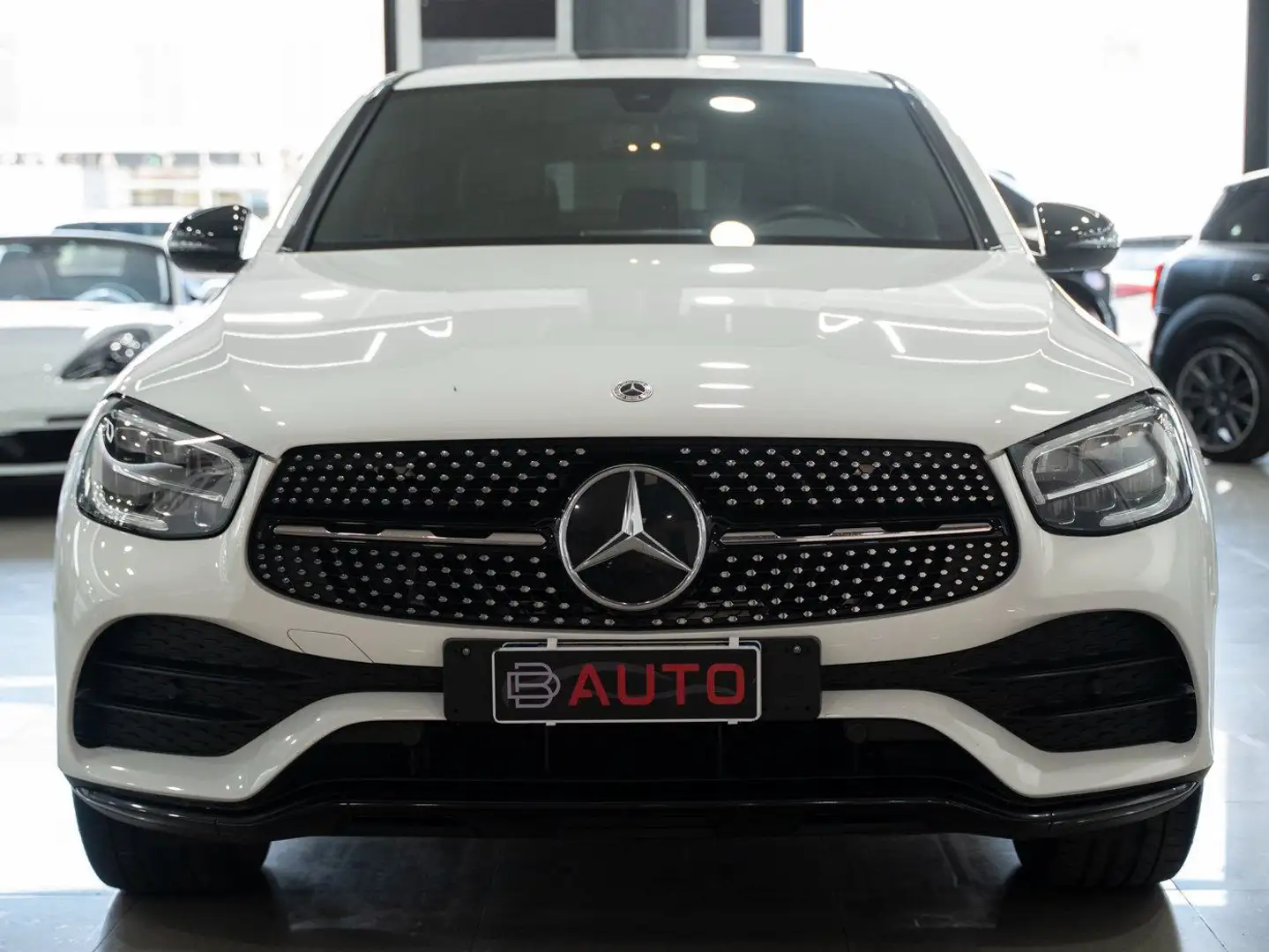 Mercedes-Benz GLC 220 D COUPE' PREMIUM PLUS AMG 4MATIC TETTO XENO NAVI Alb - 2