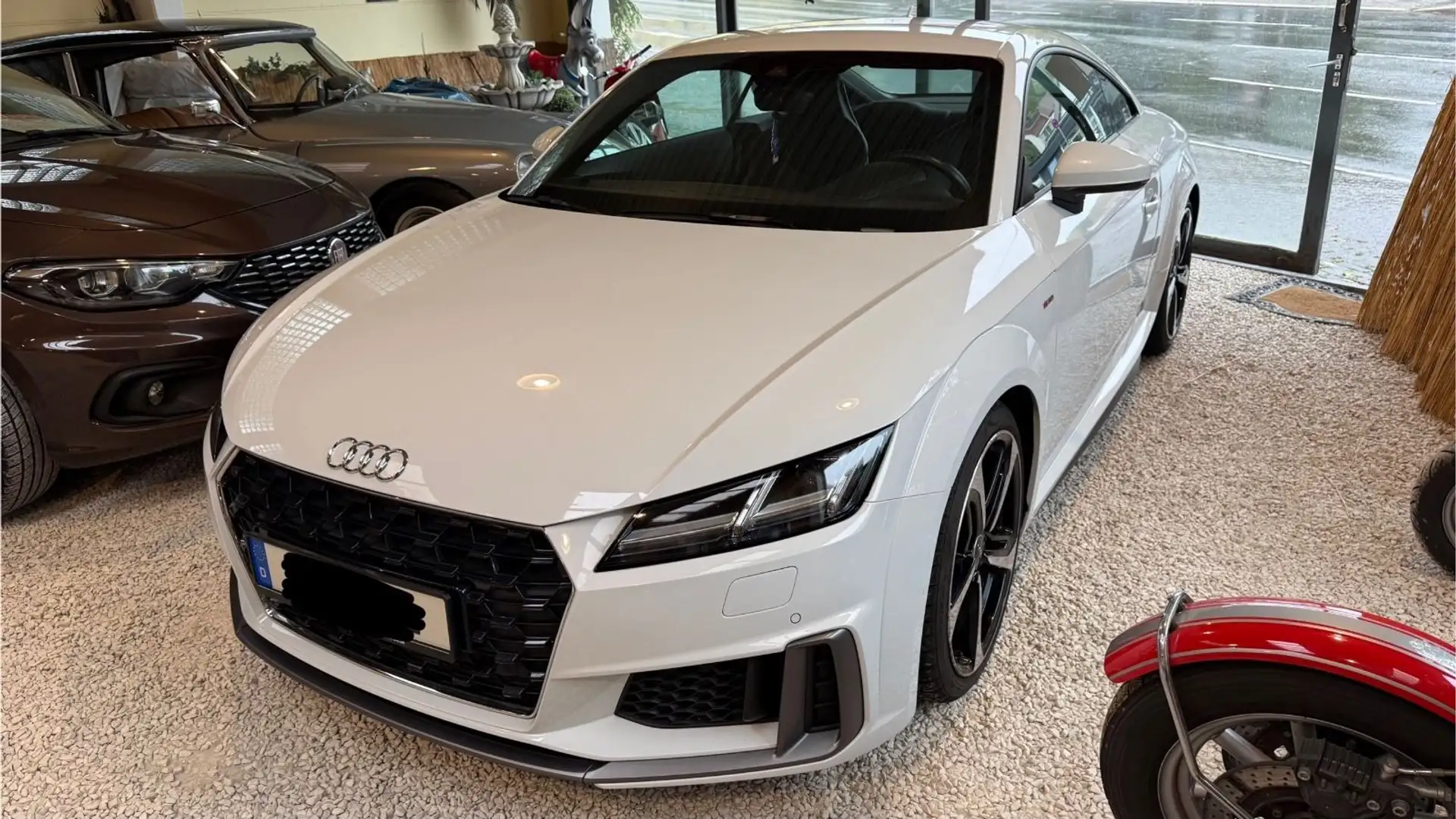 Audi TT Coupe 40 TFSI Weiß - 2
