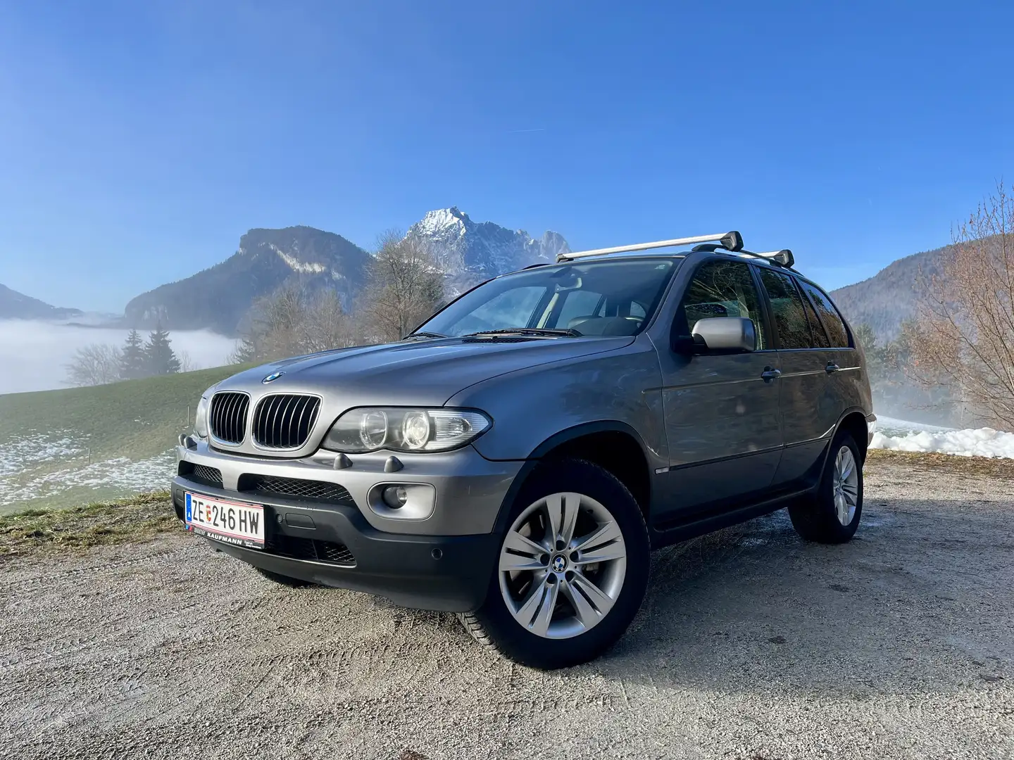 BMW X5 3,0d Österreich-Paket Aut. Grau - 1