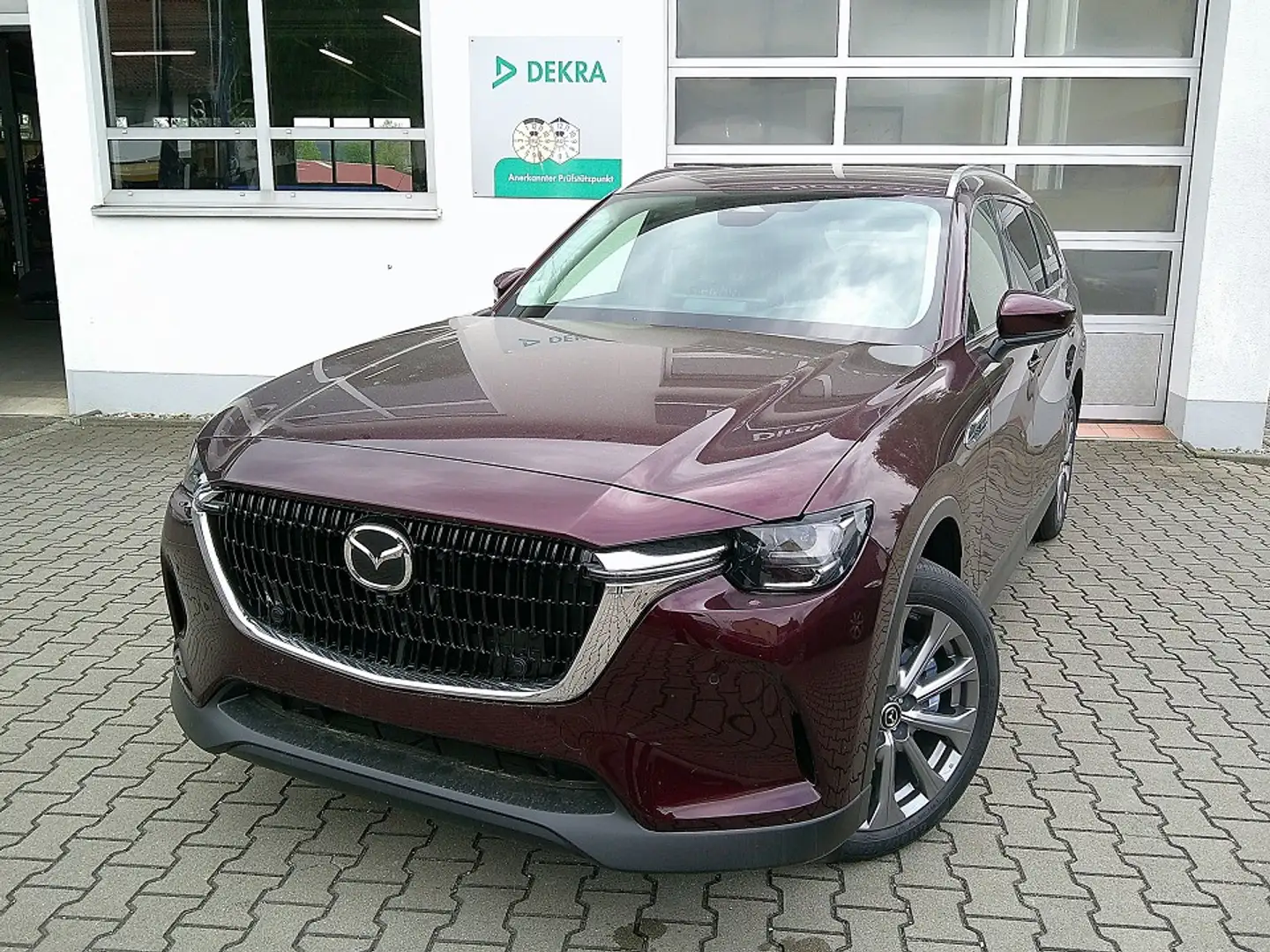 Mazda CX-80 e-SKYACTIV-D 254 Exclusive BOSE/360°/NAVI/HUD Rot - 1