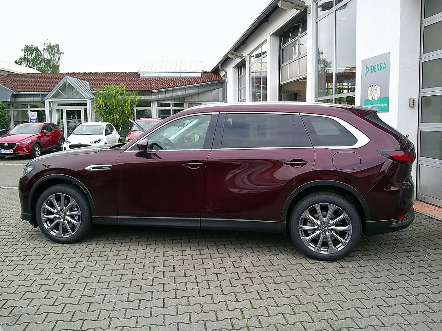 Mazda CX-80 e-SKYACTIV-D 254 Exclusive BOSE/360°/NAVI/HUD Rot - 2