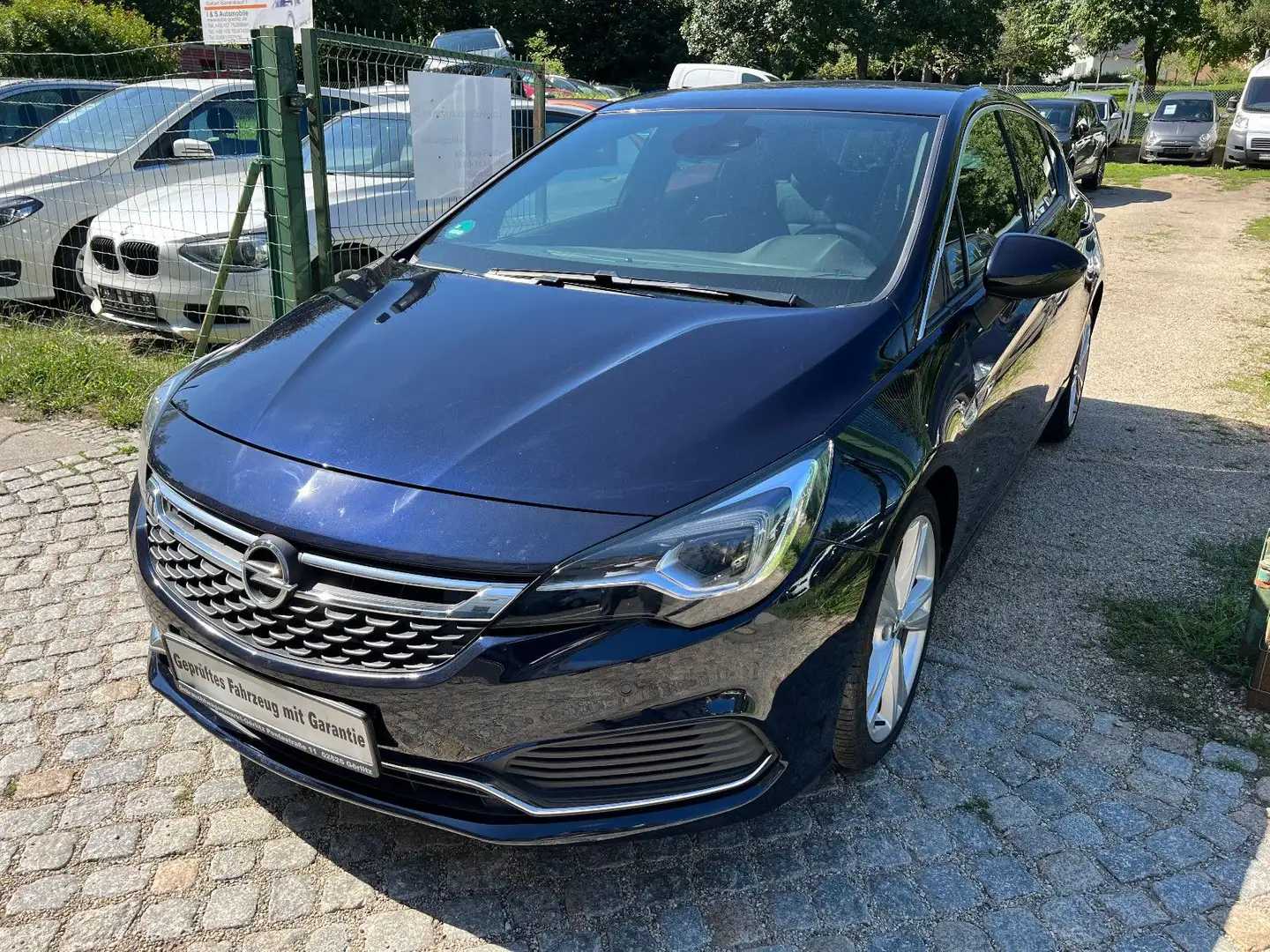 Opel Astra K OPC Ultimate Scheckheft Leder Navi Blau - 1