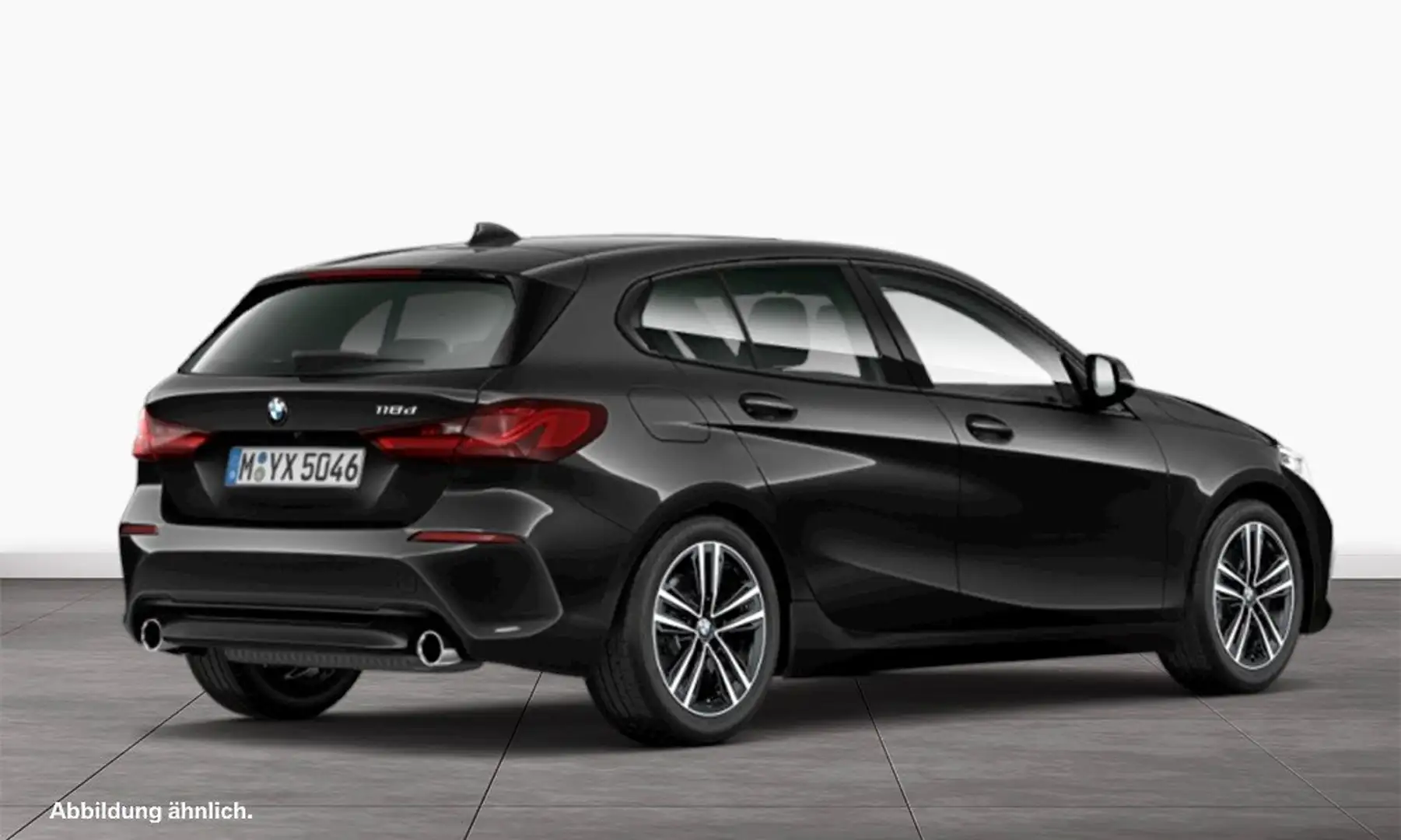 BMW 118 d Hatch Head-Up DAB LED WLAN RFK Klimaaut. Schwarz - 2