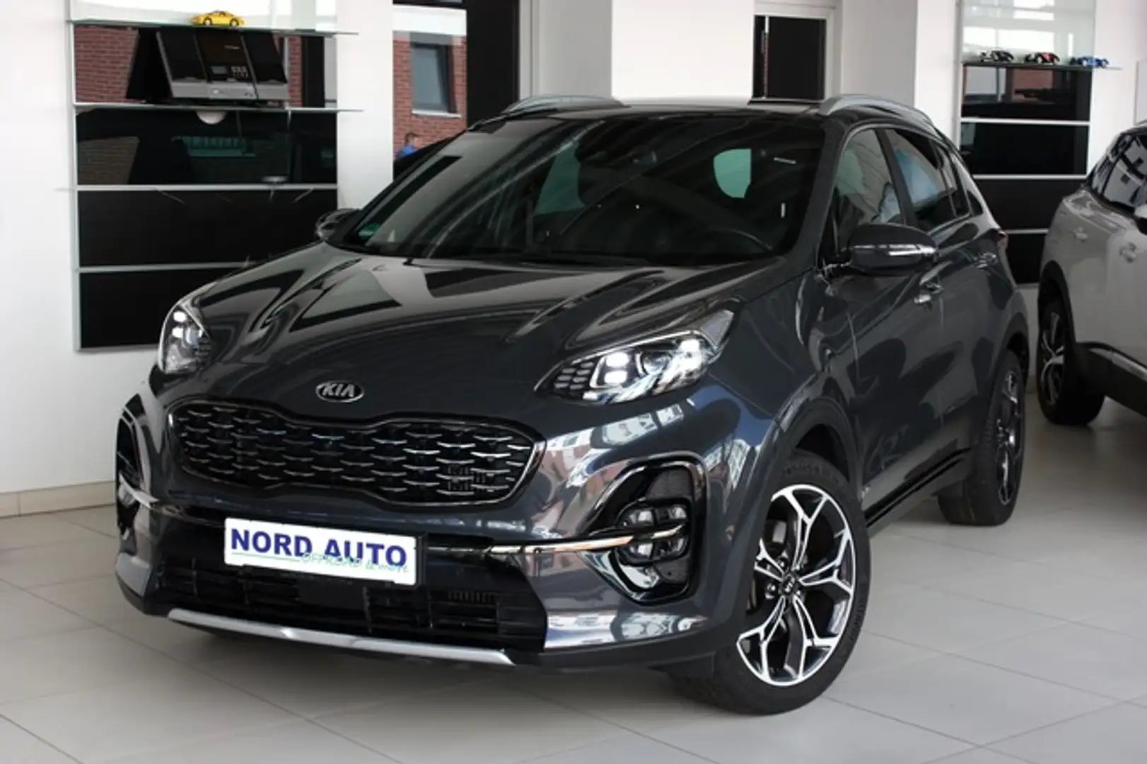 Kia Sportage 1.6 GT-Line 4x4 Leder/Navi/Ahk/PANO. Grau - 1