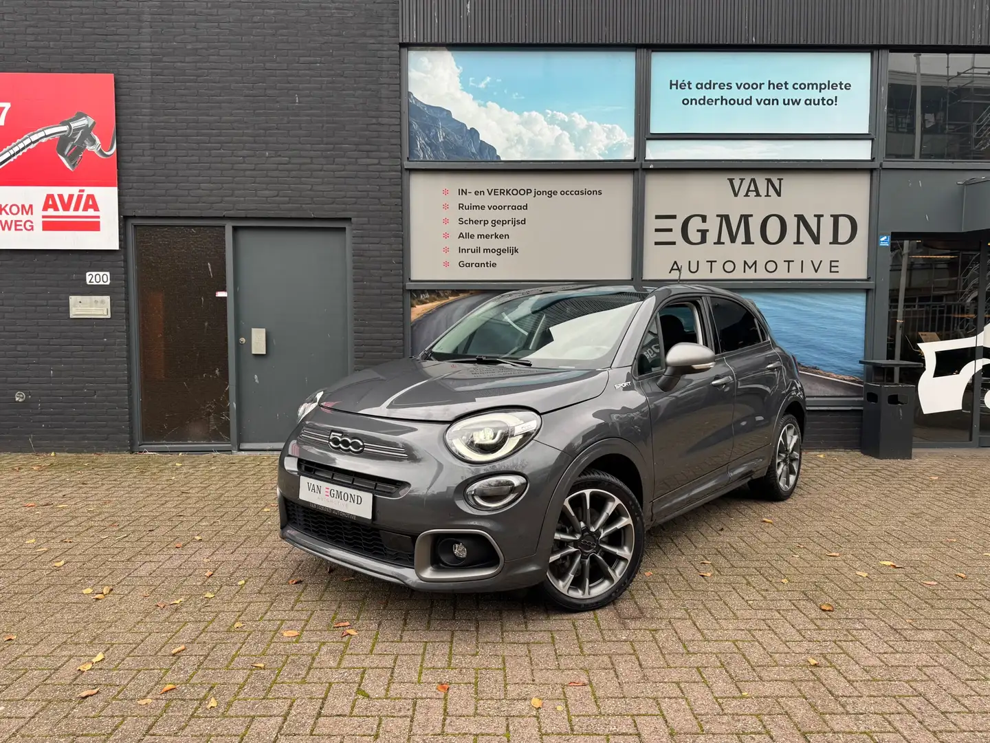 Fiat 500X 1.5 Hybrid Sport Cabrio Grau - 1