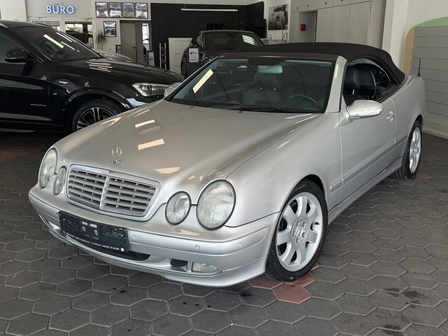 Mercedes-Benz CLK 430 V8 Cabrio*Original*Navi*Tempo*Leder* Silber - 1