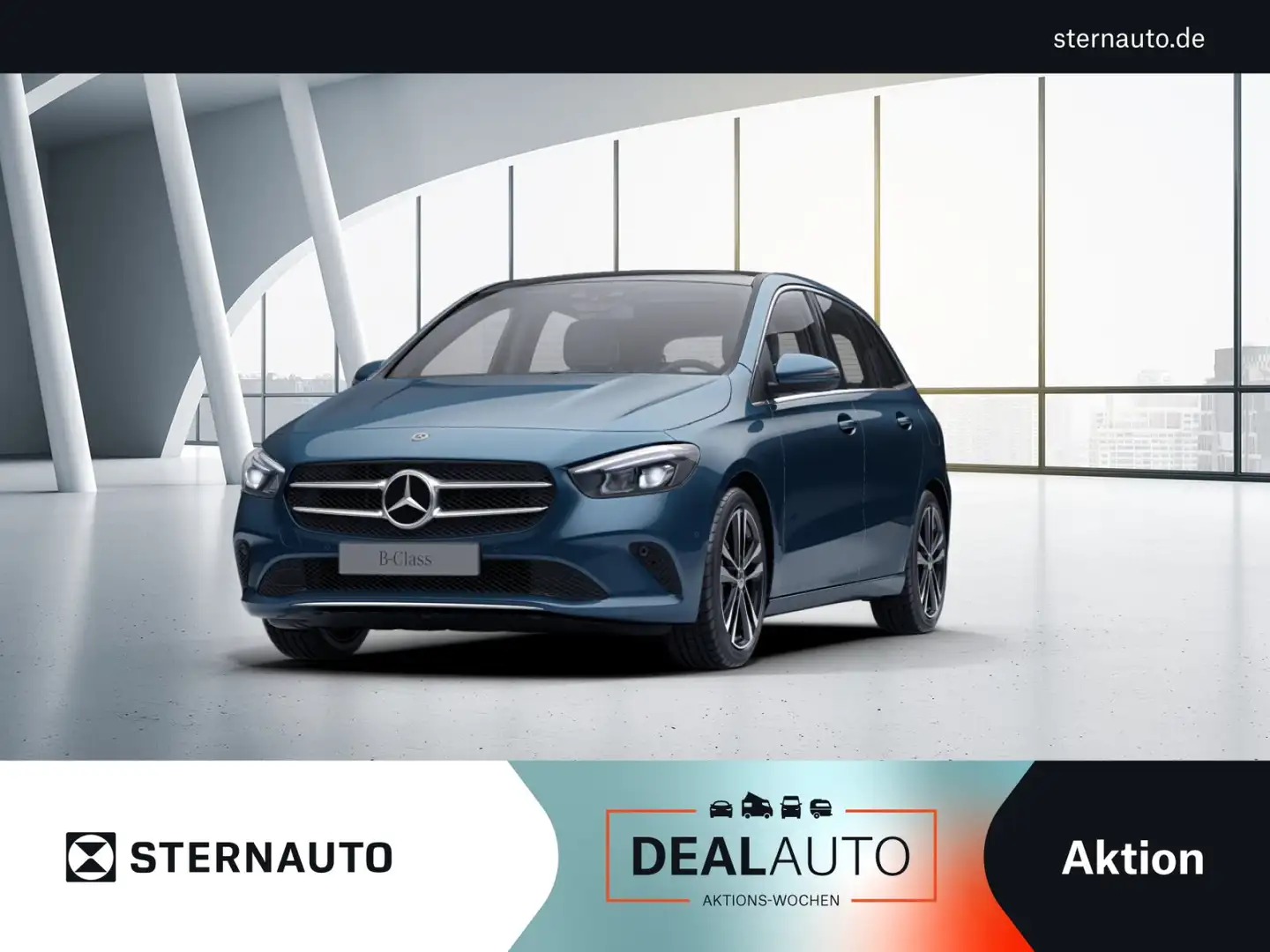 Mercedes-Benz B 200 B 200  Progressive Navi/Pano.-Dach/Autom./Klima Blau - 1