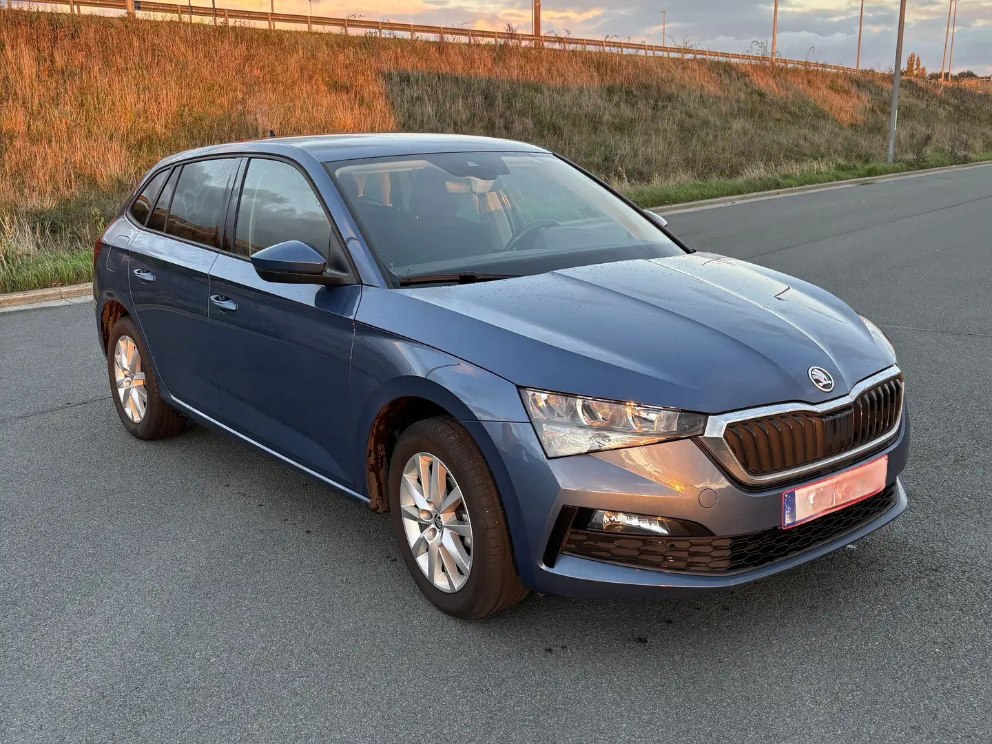 Skoda Scala Scala 1.0 TSIAmbition Blauw - 1
