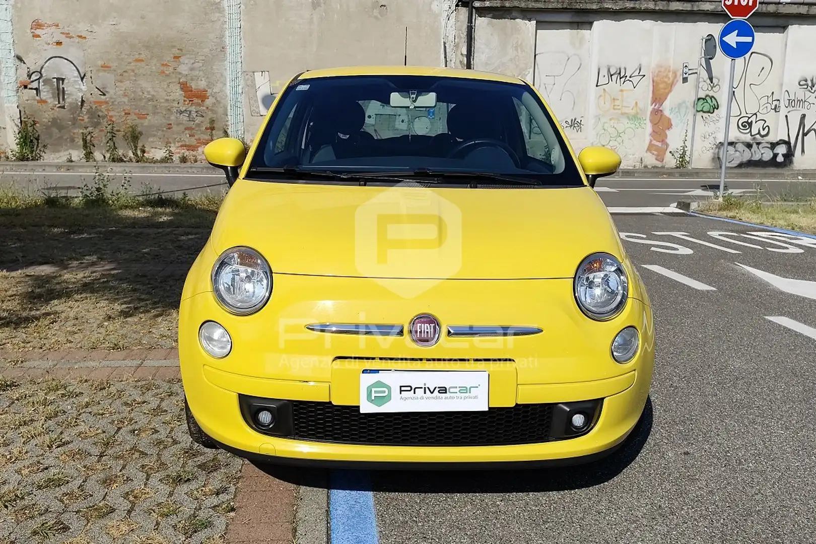 Fiat 500 500 1.4 16V Sport Jaune - 2