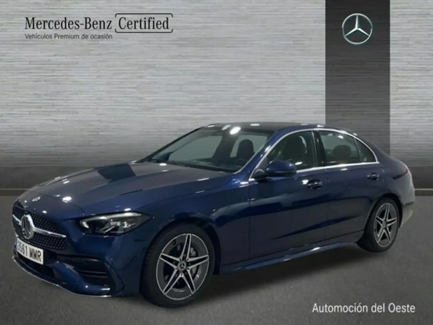Mercedes-Benz C 220 d amg line (euro 6d) Azul - 1