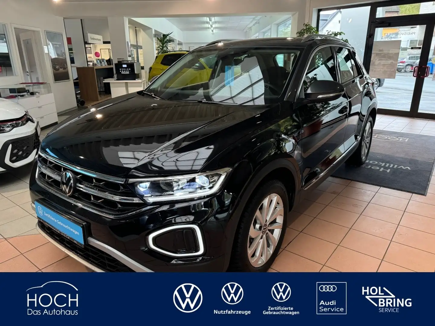 Volkswagen T-Roc 1.5 TSI Style+DSG+ACC+Navi+ CarPlay+Kamera Noir - 1