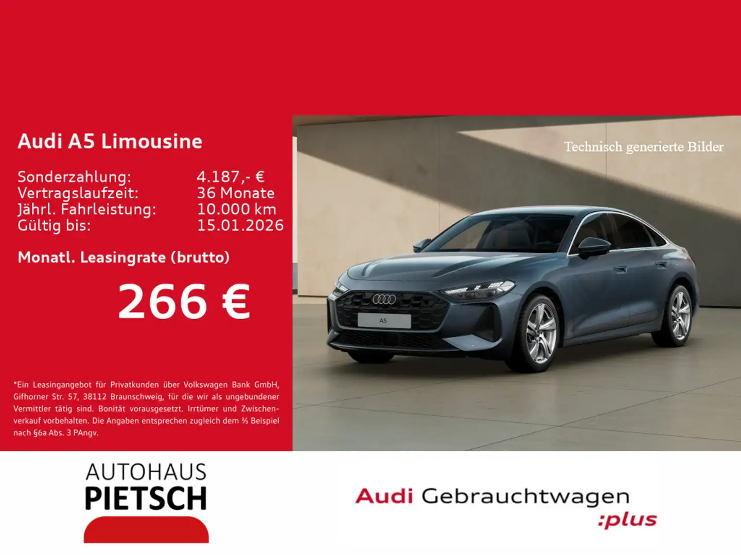 Audi A5 TFSI S tronic ACC Matrix AHK Keyles Blau - 1