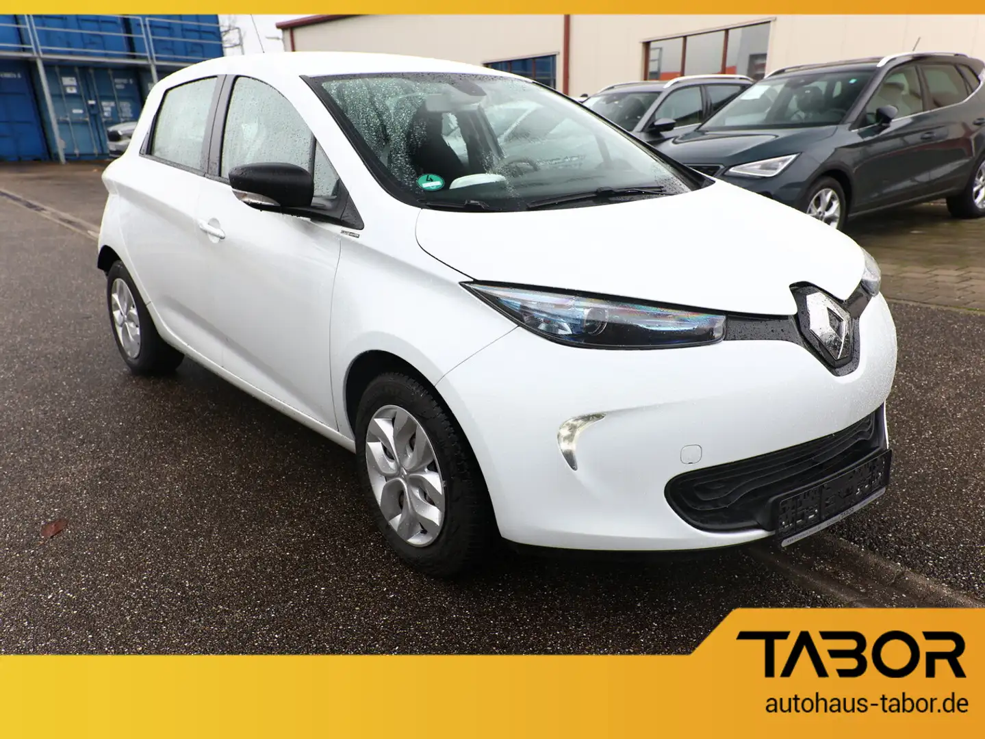 Renault ZOE Q90 Life Kaufbat. Nav PDC Temp Klimaaut. Weiß - 2